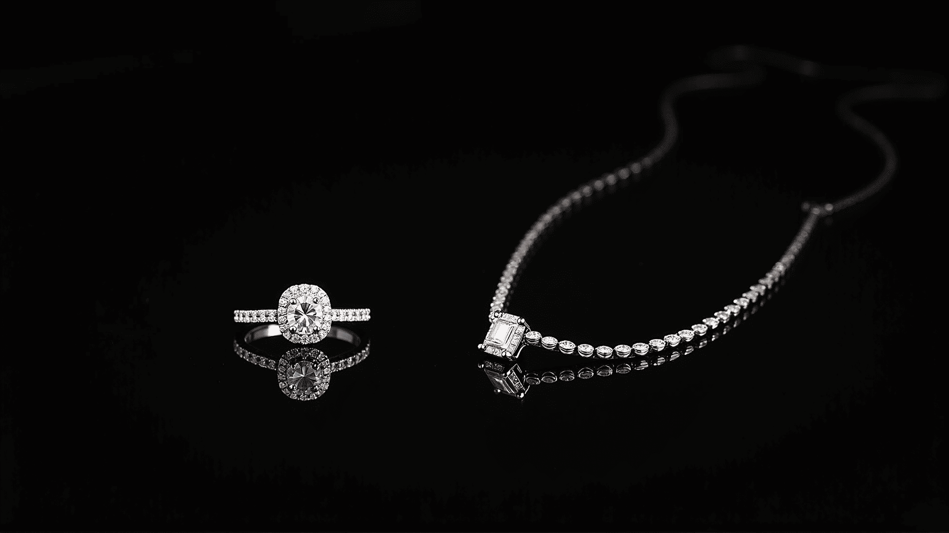 Diamond jewelry collection